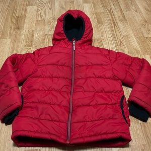 Faded glory puffer jacket Sz 8